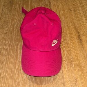 pink nike hat
